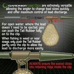 Covert Lead Clips -Fishing Gear Verkoop gardner covert lead clips 1