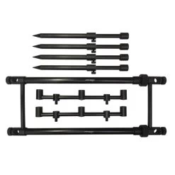 Full Black Ground Rodpod -Fishing Gear Verkoop gimson full black ground rodpod 5