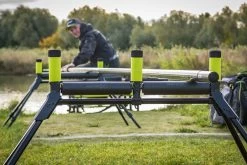 Double Compact Pole Roller -Fishing Gear Verkoop matrix fishing double compact pole roller 6