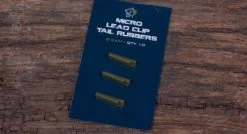 NASH Micro Lead Clip Tail Rubbers **UITLOPEND** -Fishing Gear Verkoop nash micro lead clip tail rubbers uitlopend 1