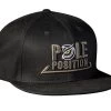 Pole Position Flat Cap Black -Fishing Gear Verkoop pole position flat cap black