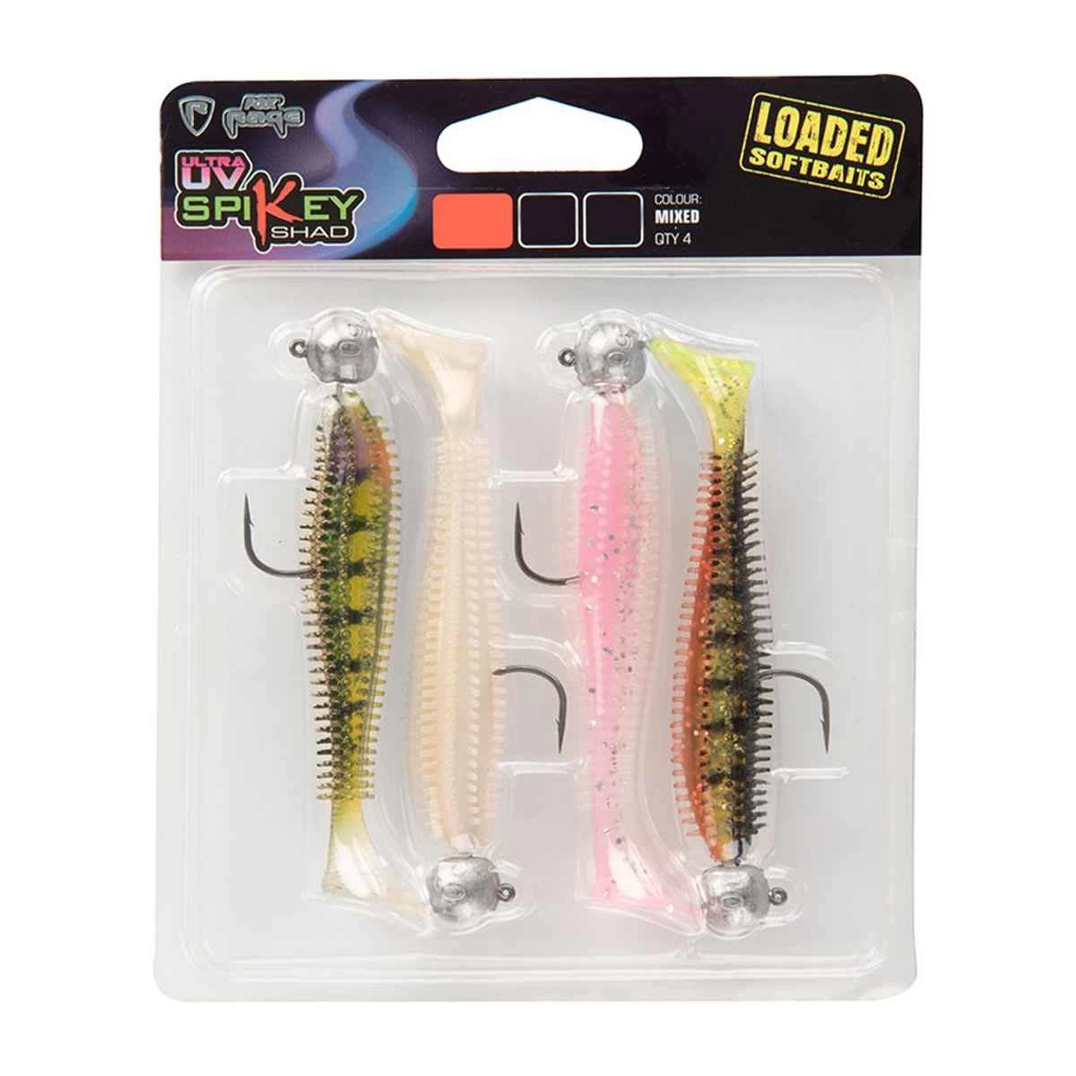 Uv Spikey Shad Loaded 3 Uv Spikey Shad Loaded