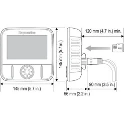 RAYMARINE Dragonfly 5 Pro + Transducer -Fishing Gear Verkoop raymarine dragonfly 5 pro transducer 6