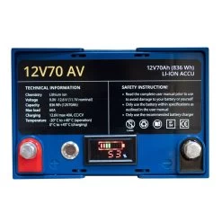 Rebelcell 12V 70A Accu -Fishing Gear Verkoop rebelcell 12v 70a accu 1