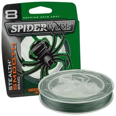SPIDERWIRE Stealth Smooth 8 Green 150 Meter **UDC* 3 SPIDERWIRE Stealth Smooth 8 Green 150 Meter **UDC*