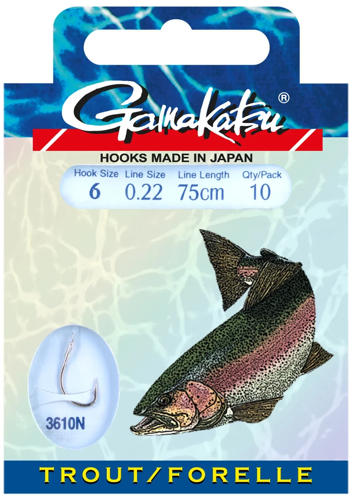 Spro Gamakatsu Bkd Trout Forel Hakenboek 3610n 3 Spro Gamakatsu Bkd Trout Forel Hakenboek 3610n