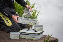 Eva Bait Cooler Tray - Light Grey -Fishing Gear Verkoop matrix fishing eva bait cooler tray light grey 4