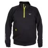 Minimal Black/marl + Lime 1/4 Zip