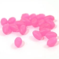 Pink Oval Beads